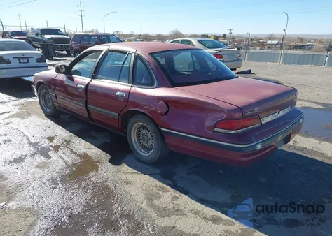 1993 Ford Crown Victoria Lx из США, поврежденный, VIN 2FALP74W6PX160031
